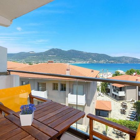 Zoe'S Sea View Apartment Skala Potamia  Esterno foto